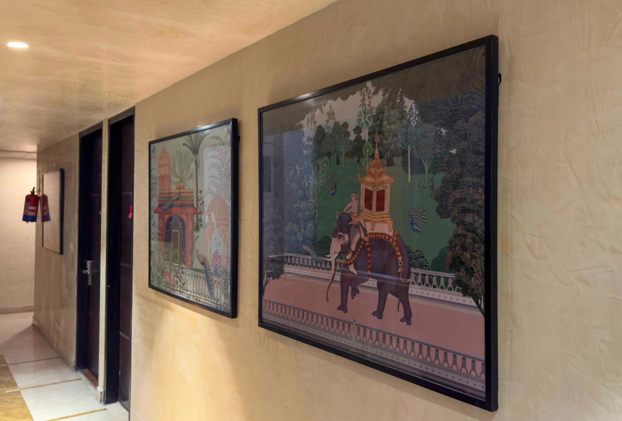 Woodapple Residency New Delhi Buitenkant foto