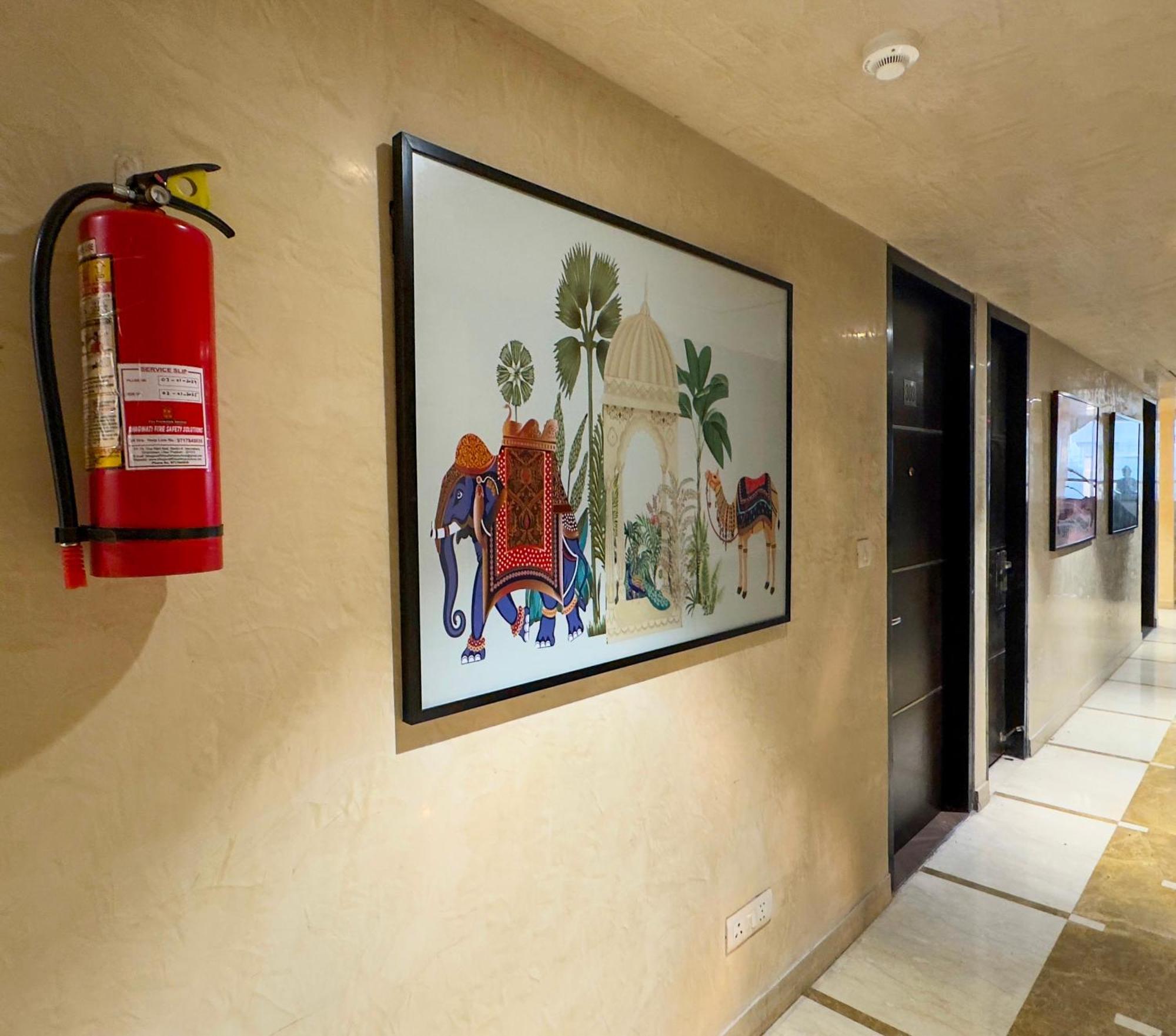 Woodapple Residency New Delhi Buitenkant foto
